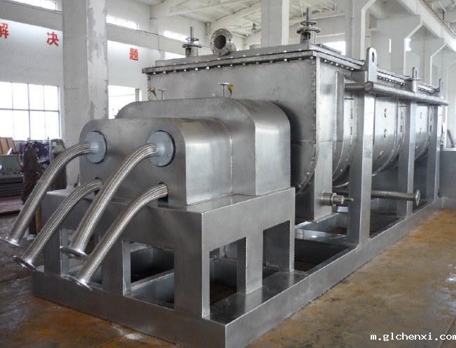 超细纳米碳酸钙专用空心桨叶干燥机